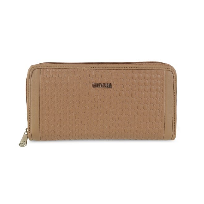 Mochi Women Beige Wallets Zip Around (SKU: 95-149-20-10)