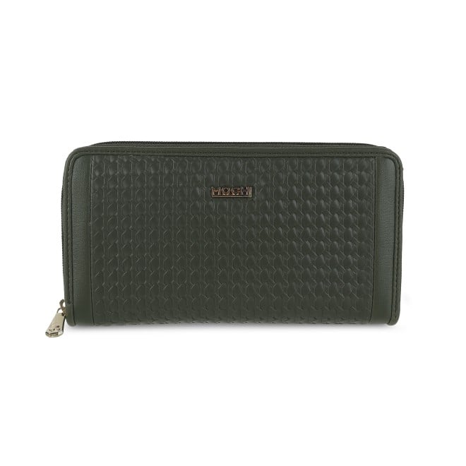 Mochi Women Green  Wallets Zip Around (SKU: 95-149-21-10)