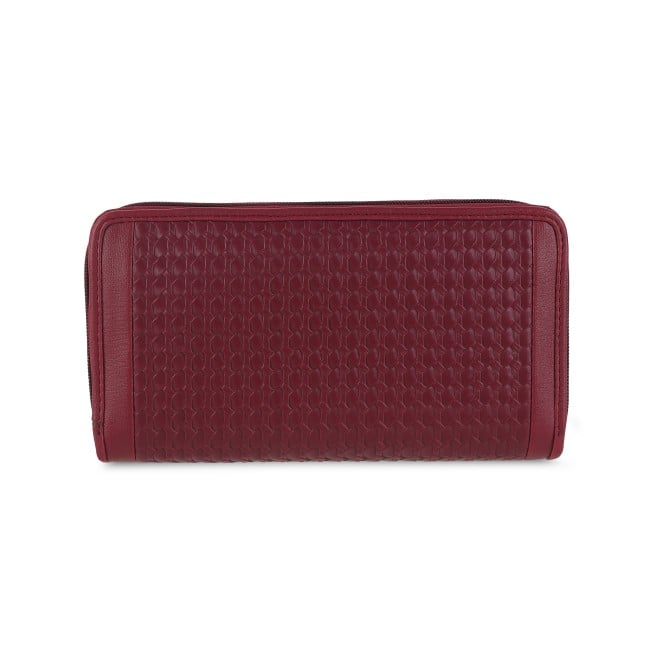 Mochi Women Maroon Wallets Zip Around (SKU: 95-149-44-10)