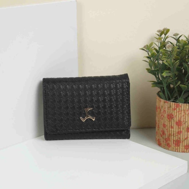 Mochi Women Black Casual Wallet (SKU: 95-150-11-10)