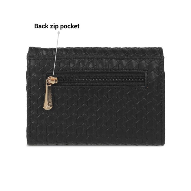 Mochi Women Black Casual Wallet (SKU: 95-150-11-10)