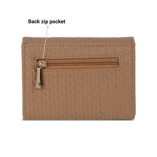 Mochi Women Beige Casual Wallet (SKU: 95-150-20-10)