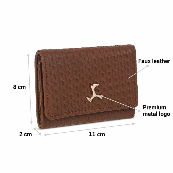 Mochi Women Tan Casual Wallet (SKU: 95-150-23-10)