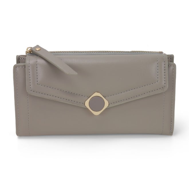 Mochi Women Grey Womens Wallets Flap Over Sling