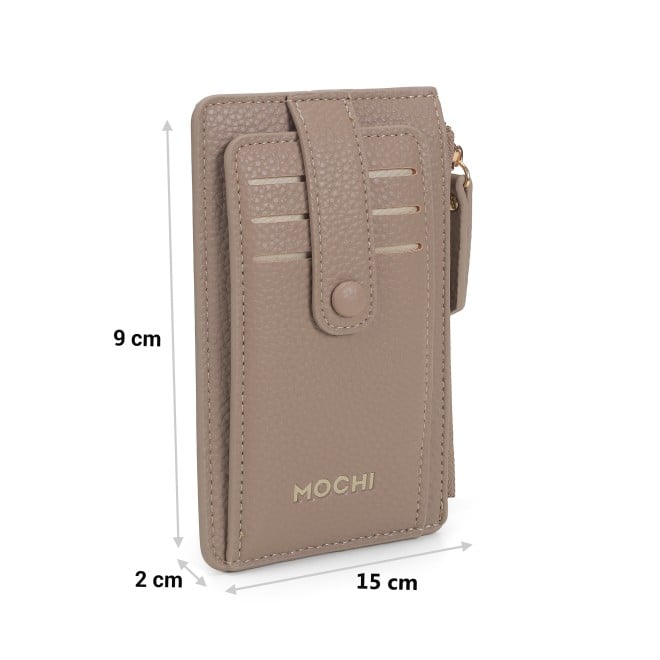 Mochi Women Beige Womens Wallets Card Holder (SKU: 95-154-20-10)