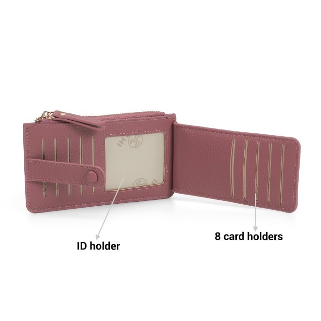 Mochi Women Pink Womens Wallets Card Holder (SKU: 95-154-24-10)