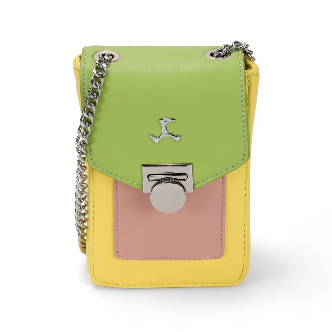 Mochi Women Yellow Womens Mobile Covers Sling Bags