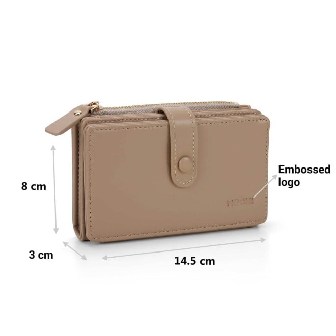 Mochi Women Beige Casual Wallet (SKU: 95-171-20-10)