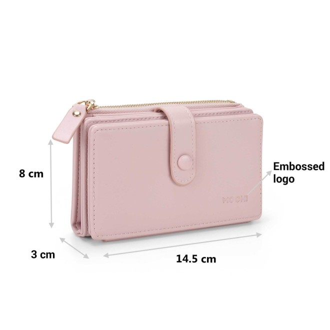 Mochi Women Pink Casual Wallet (SKU: 95-171-24-10)