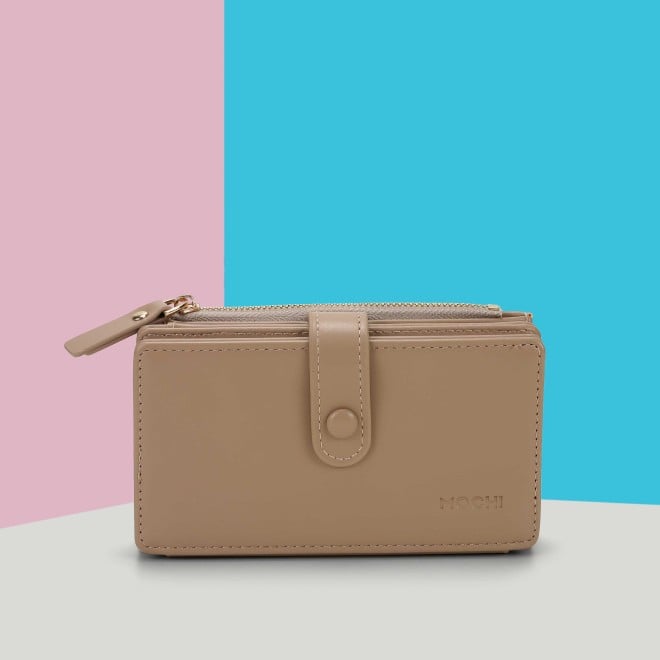 Mochi Women Beige Wallet