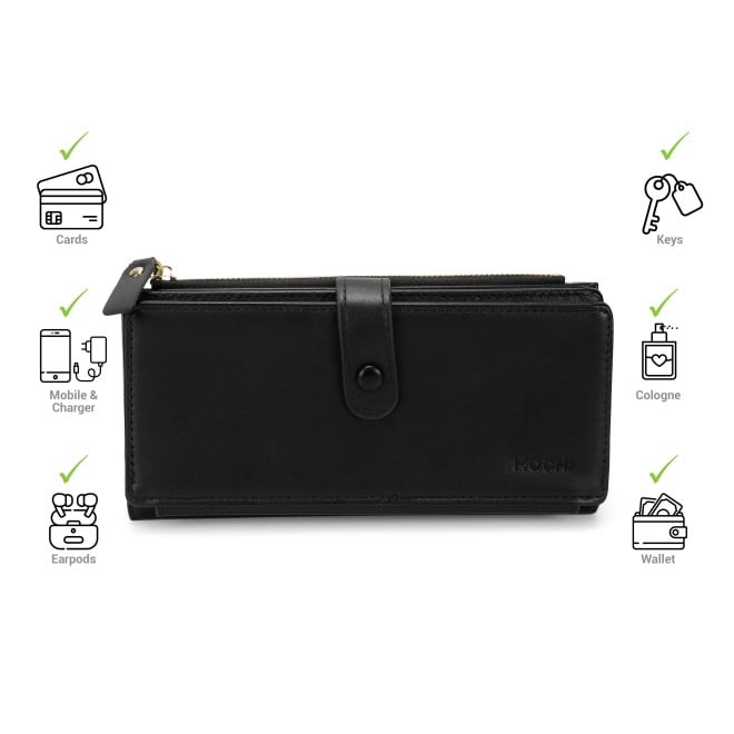 Mochi Women Black Wallet (SKU: 95-172-11-10)