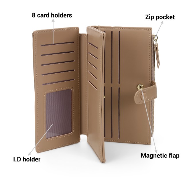 Mochi Women Beige Wallet (SKU: 95-172-20-10)