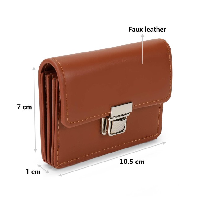 Mochi Women Tan Casual Wallet (SKU: 95-173-23-10)