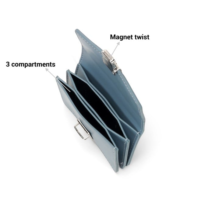 Mochi Women Light Blue Casual Wallet (SKU: 95-173-32-10)