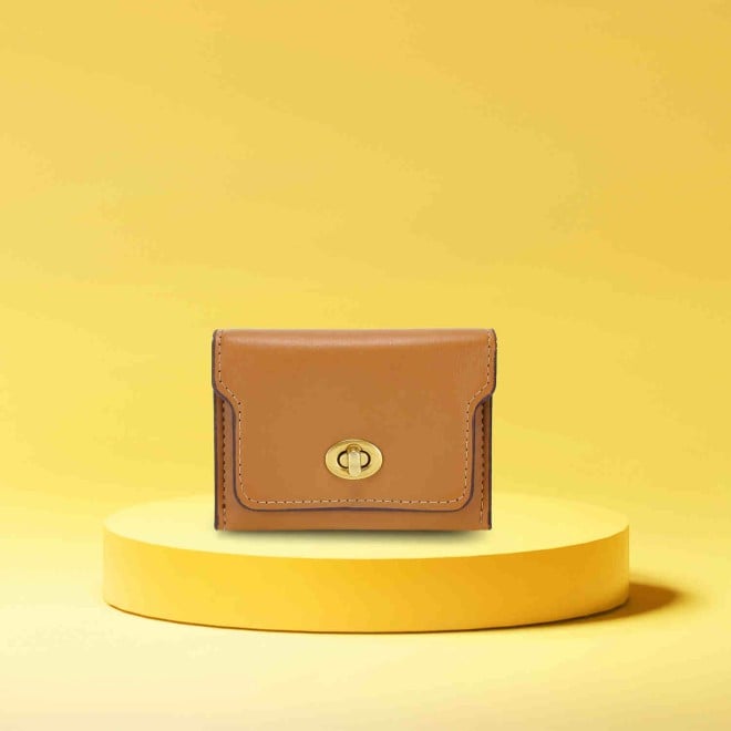 Mochi Women Brown Casual Wallet