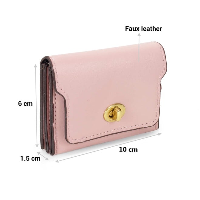 Mochi Women Pink Casual Wallet (SKU: 95-174-24-10)