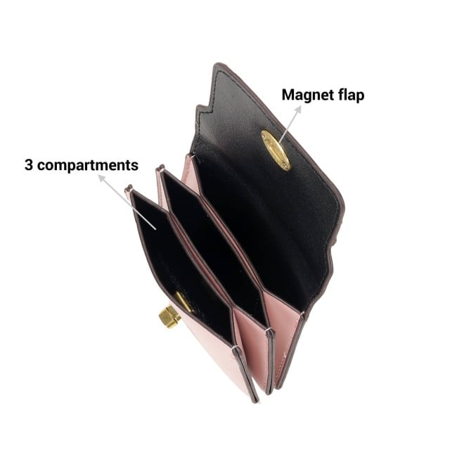 Mochi Women Pink Casual Wallet (SKU: 95-174-24-10)
