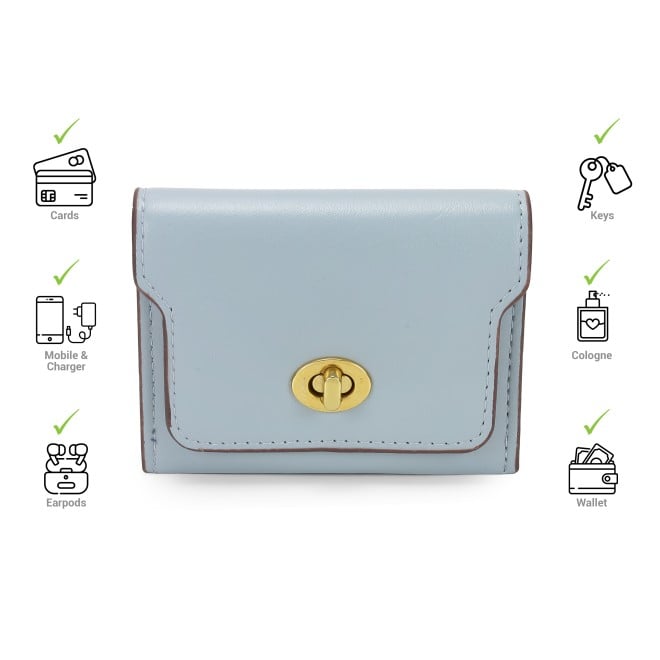 Mochi Women Light-blue Wallet (SKU: 95-174-32-10)