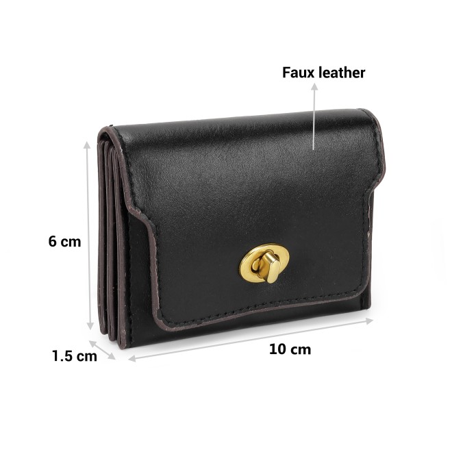 Mochi Women Black Wallet (SKU: 95-174-11-10)