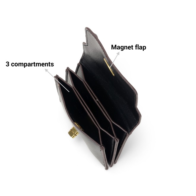 Mochi Women Black Wallet (SKU: 95-174-11-10)