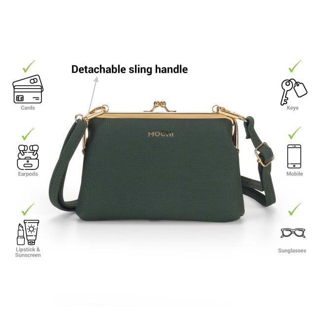 Mochi Women Green Clutch (SKU: 95-175-21-10)