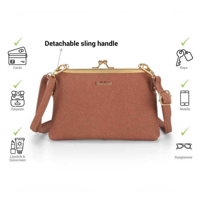 Mochi Women Peach Clutch (SKU: 95-175-80-10)
