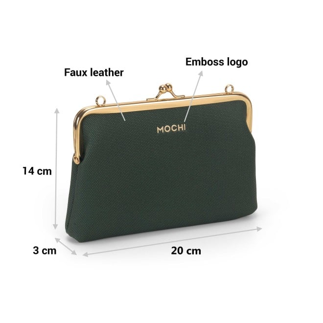 Mochi Women Green Clutch (SKU: 95-175-21-10)