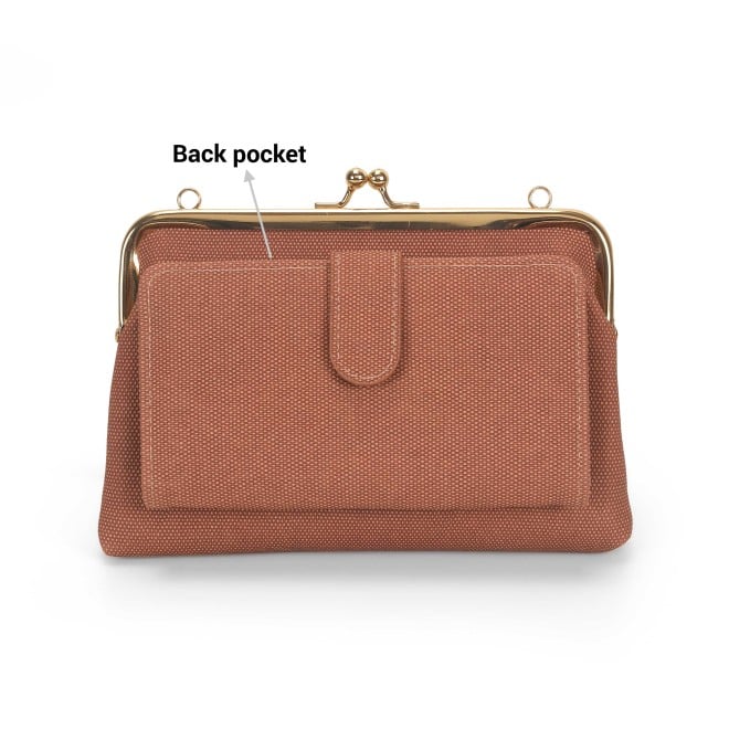 Mochi Women Peach Clutch (SKU: 95-175-80-10)