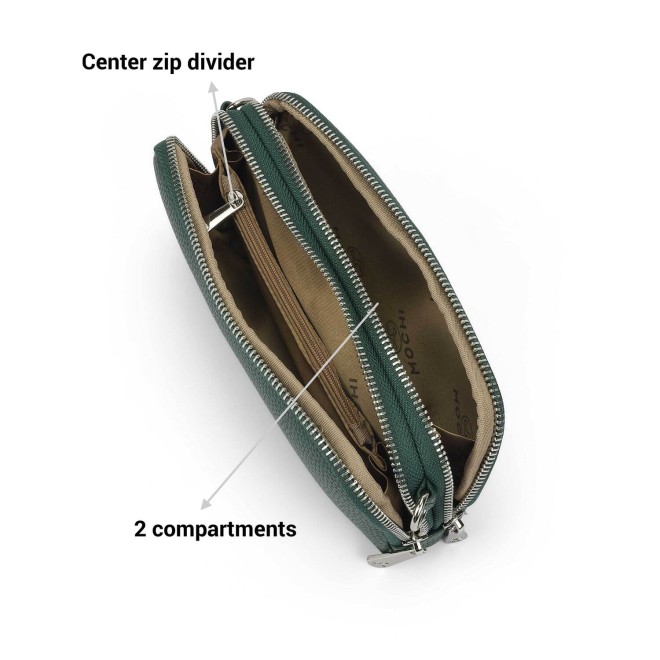 Mochi Women Green Casual Wallet (SKU: 95-177-21-10)