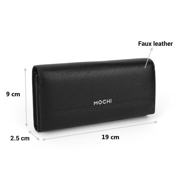 Mochi Women Black Wallet (SKU: 95-178-11-10)