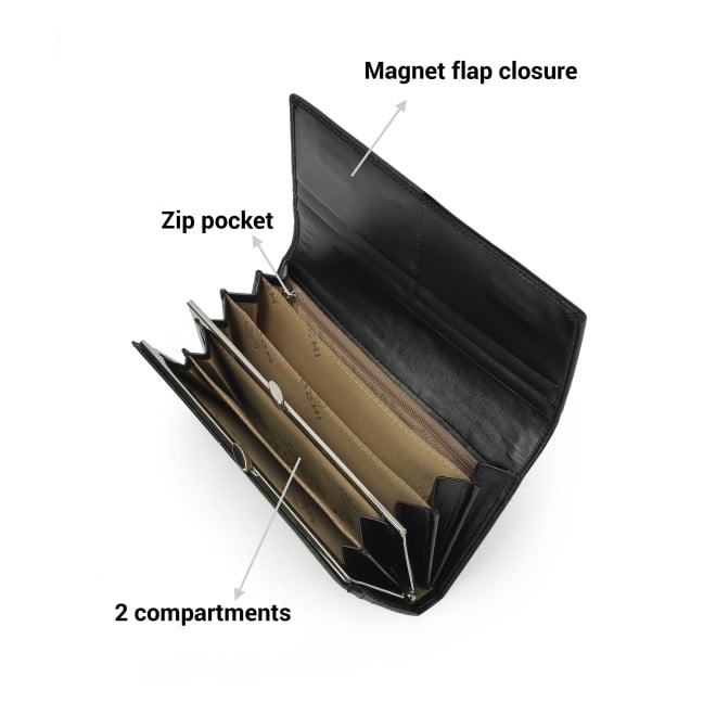 Mochi Women Black Wallet (SKU: 95-178-11-10)