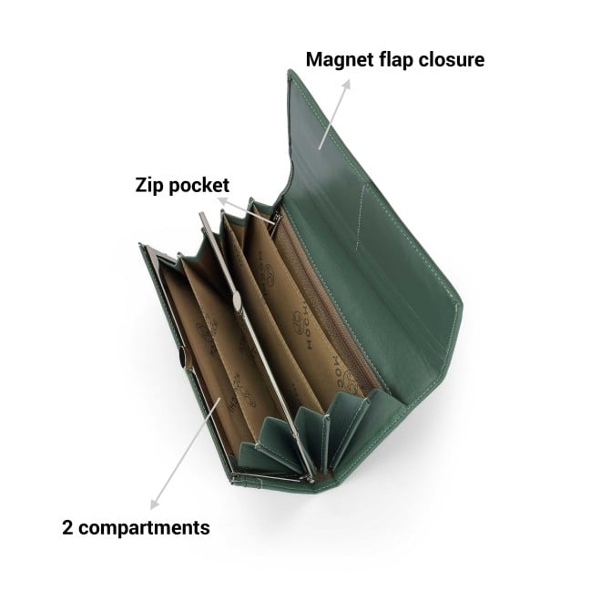 Mochi Women Green Wallet (SKU: 95-178-21-10)