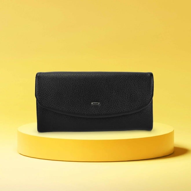 Mochi Women Black Casual Wallet