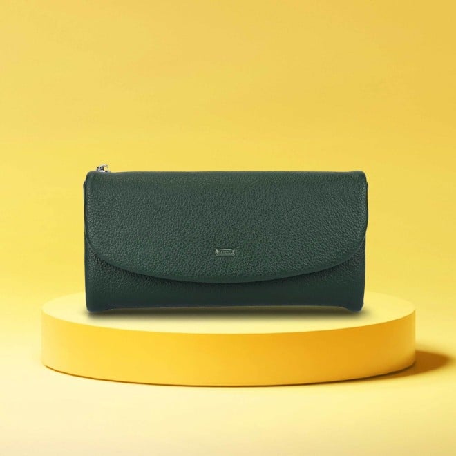 Mochi Women Green Casual Wallet