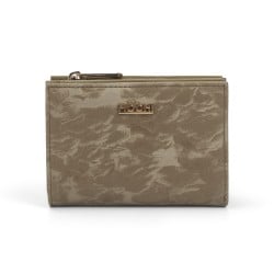 Women Beige Womens Wallets Zip Around
