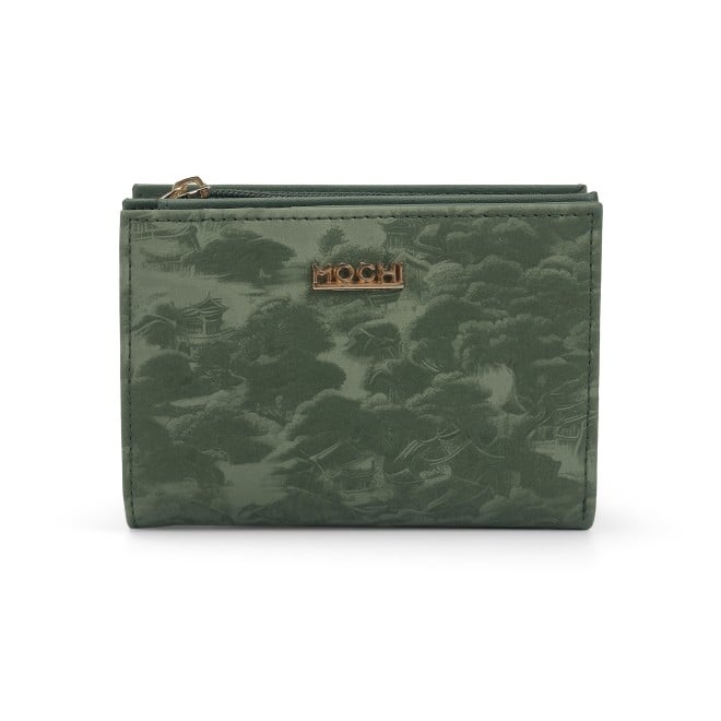 Mochi Women Green Womens Wallets Zip Around