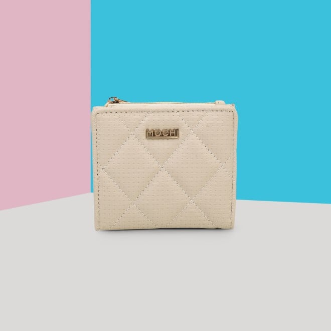 Mochi Women Beige Wallet