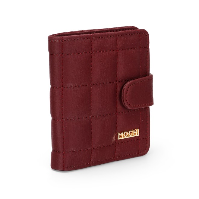 Mochi Women Maroon Wallet (SKU: 95-187-44-10)