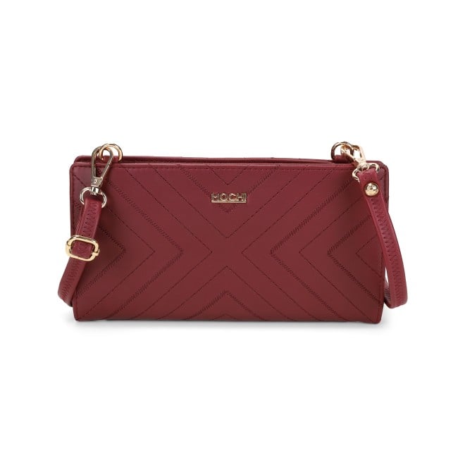 Mochi Women Maroon Wallet (SKU: 95-188-44-10)