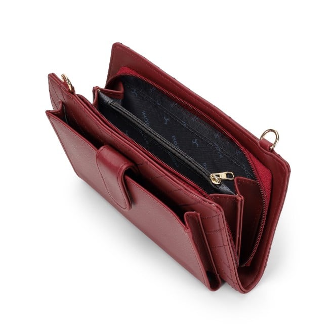 Mochi Women Maroon Wallet (SKU: 95-188-44-10)