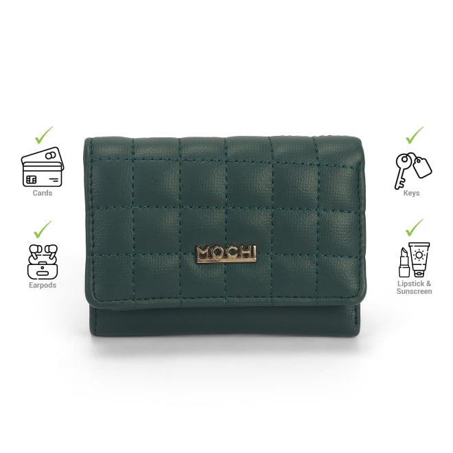 Mochi Women Green Wallet (SKU: 95-190-21-10)
