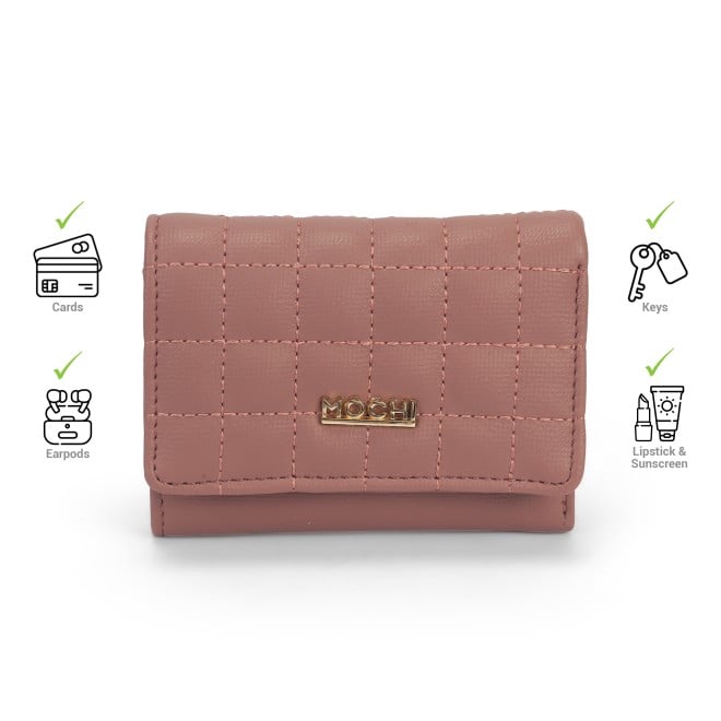 Mochi Women Pink Wallet (SKU: 95-190-24-10)