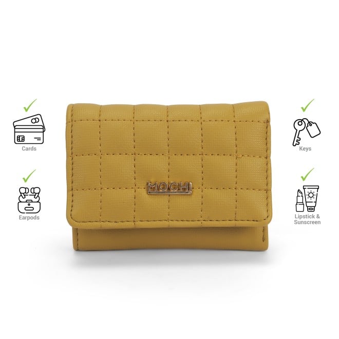 Mochi Women Yellow Wallet (SKU: 95-190-33-10)