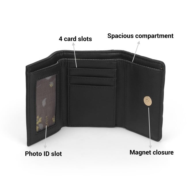 Mochi Women Black Wallet (SKU: 95-190-11-10)