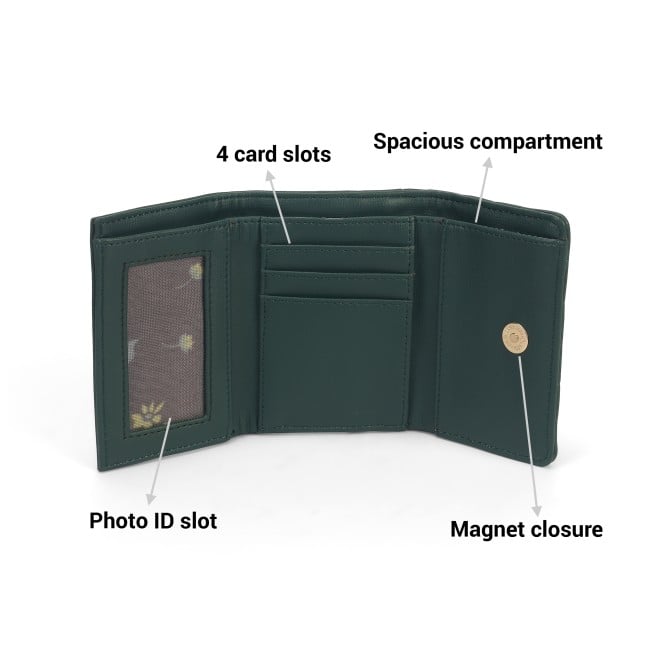 Mochi Women Green Wallet (SKU: 95-190-21-10)