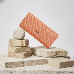 Women Orange Wallet