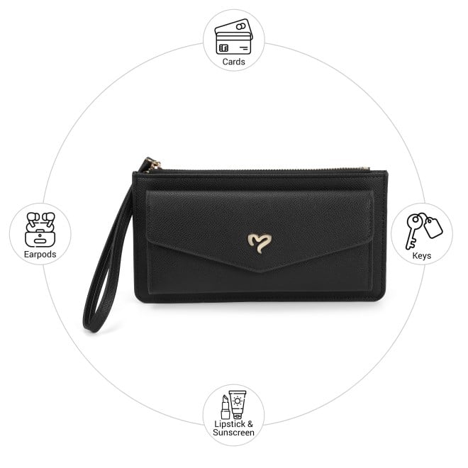Mochi Women Black Wallet (SKU: 95-225-11-10)