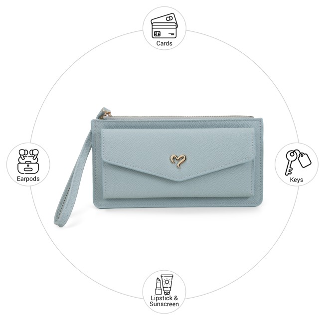 Mochi Women Blue Wallet (SKU: 95-225-45-10)