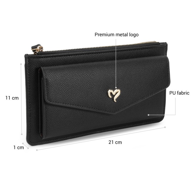 Mochi Women Black Wallet (SKU: 95-225-11-10)