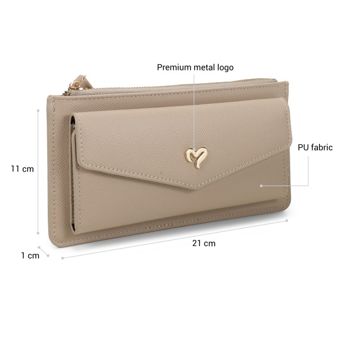 Mochi Women Beige Wallet (SKU: 95-225-20-10)